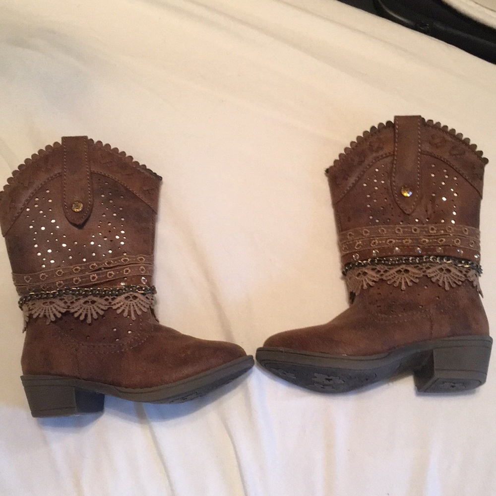 Paris blues toddler boots